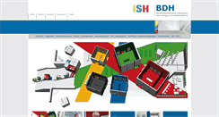 Desktop Screenshot of ish2011.bdh-koeln.de